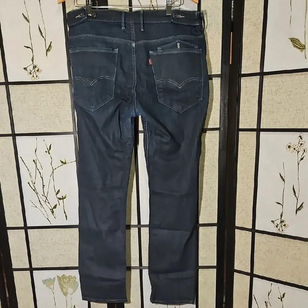 Levi's Dark Blue Straight Jeans